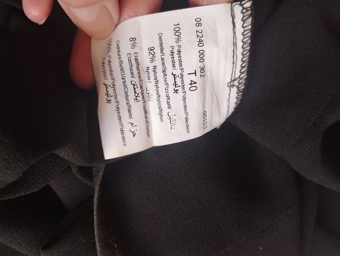 Robe noire femme 40 - photo numéro 7