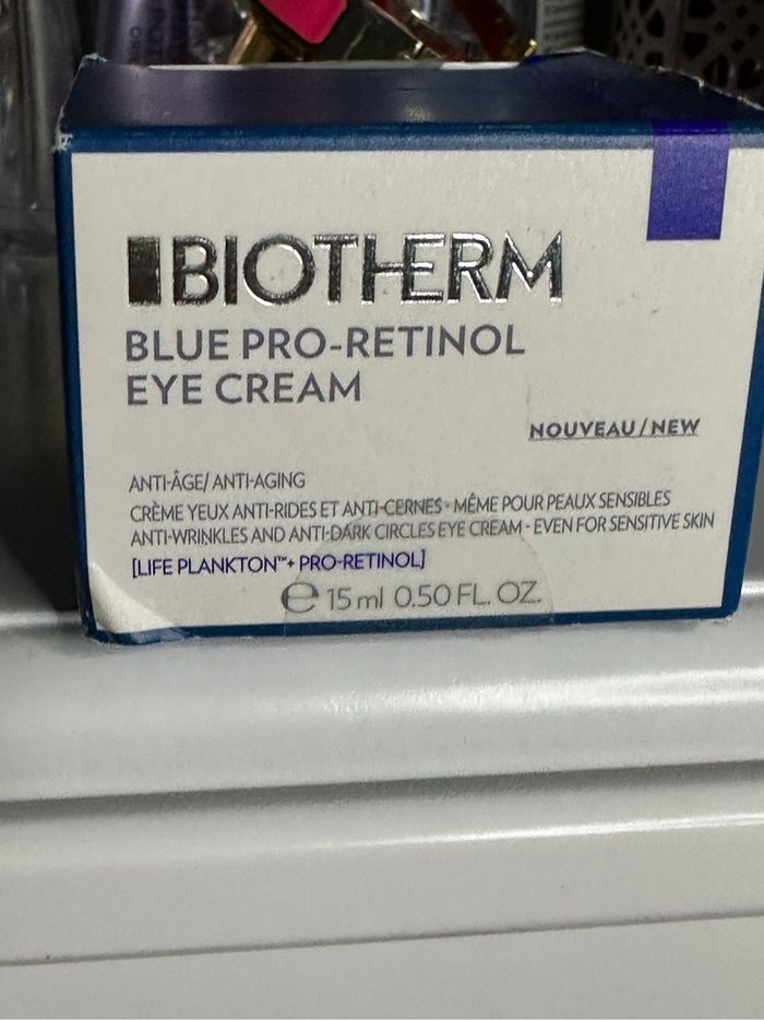 Crème yeux en retinol