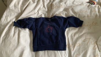 Pull bleu marine campus 6 mois
