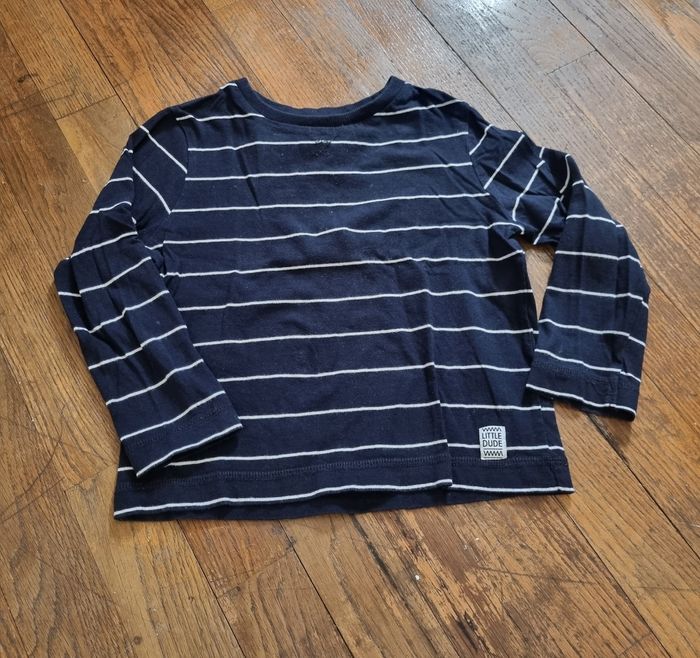 pull garçon bordeaux taille 4/6ans - photo numéro 5