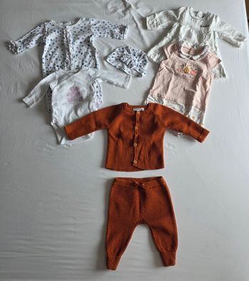 Lot Bébé Fille 3 mois Noukie's Sergent Major Lulu Castagnette (6 pièces)
