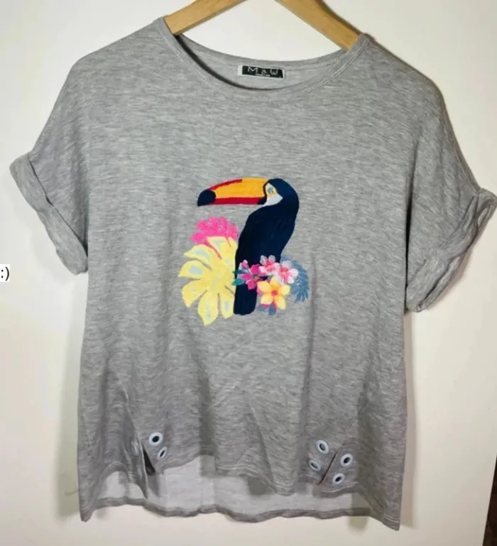 T shirt femme imprimé taille 40 / M&W
