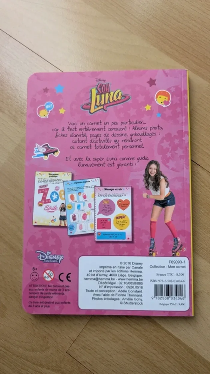 Lot articles Soy Luna jamais utilisés - photo numéro 3