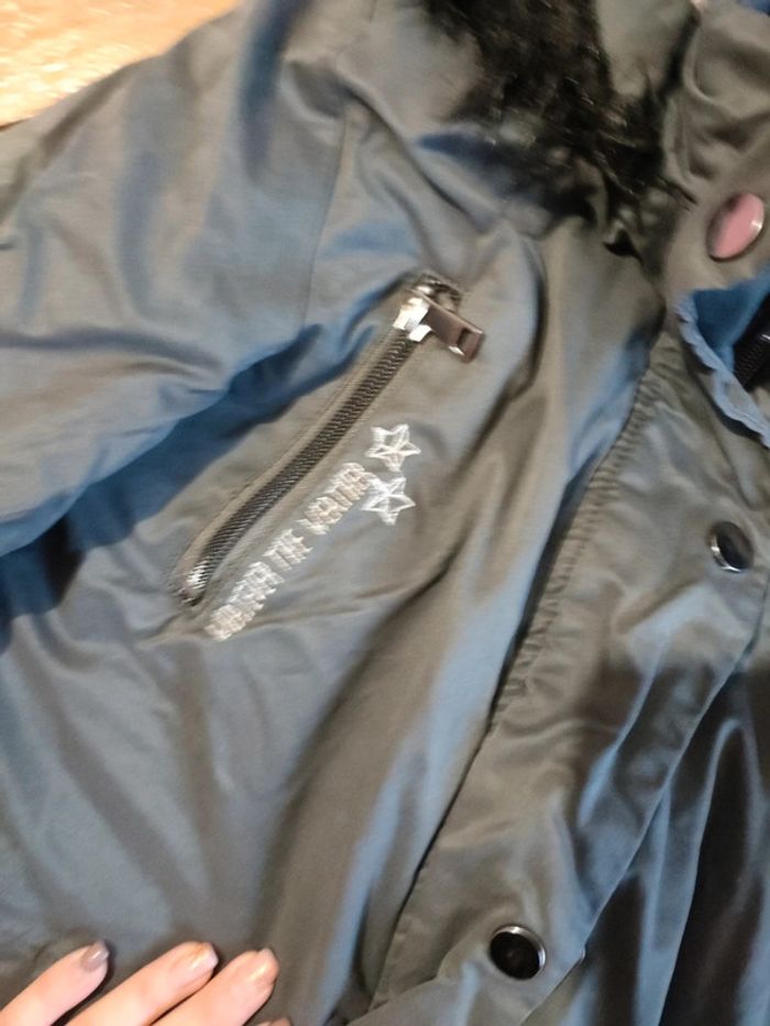 Manteau gris pour l'hiver - photo numéro 5