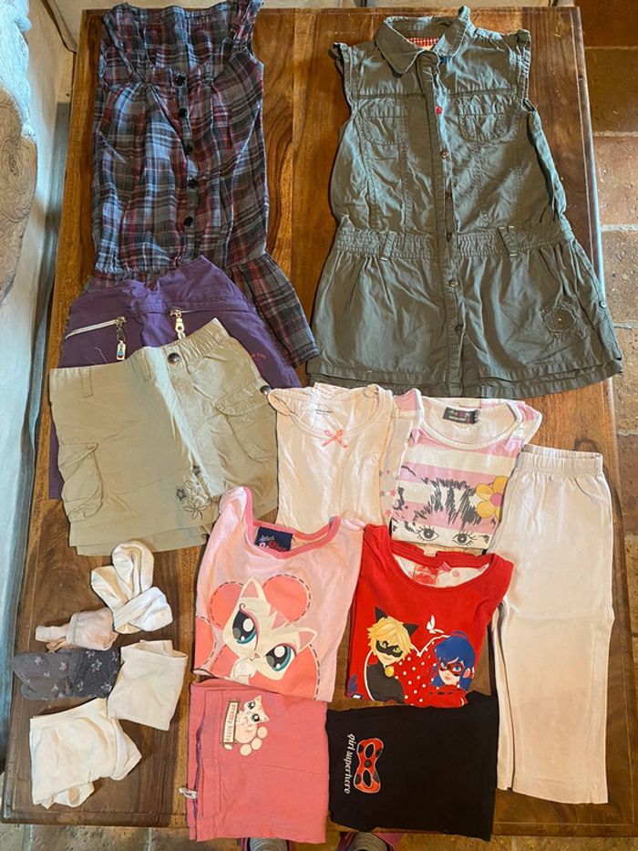 Lot de vêtements pour filles printemps été 6 ans