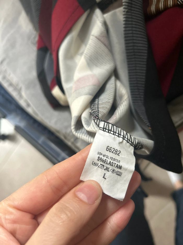 Robe taille L bordeaux gris - photo numéro 3