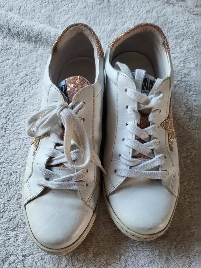 Sneakers Semerdjian pailletes taille 37 - photo numéro 8