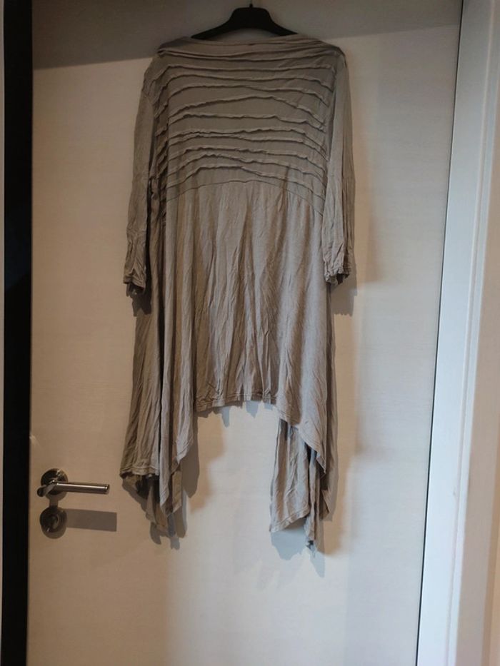 Gilet long beige - photo numéro 2