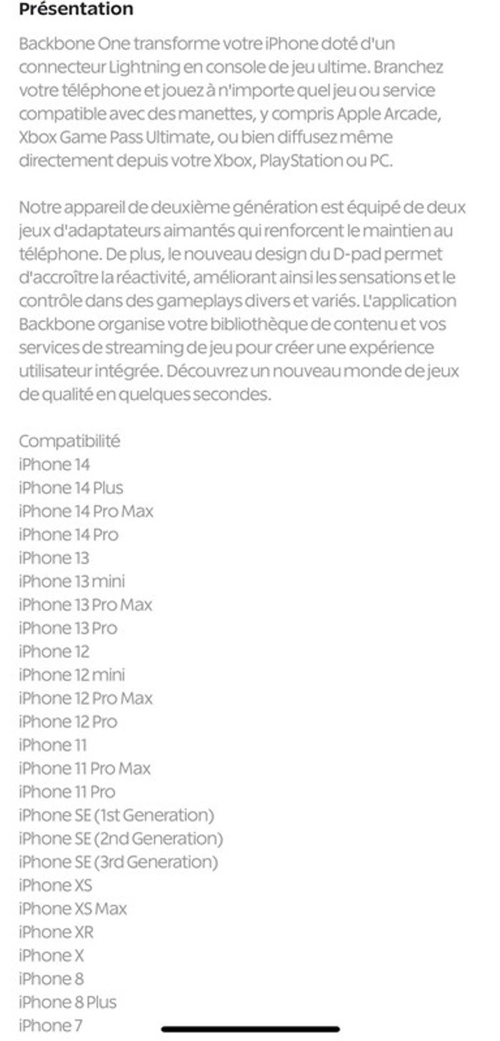 Black bone manette ps pour smarthone - photo numéro 2