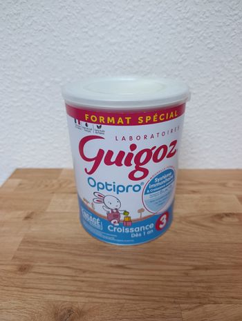 Lait guigoz optipro 3eme age