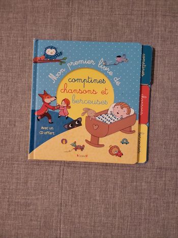 Livre "comptines chanssons et berceuses"