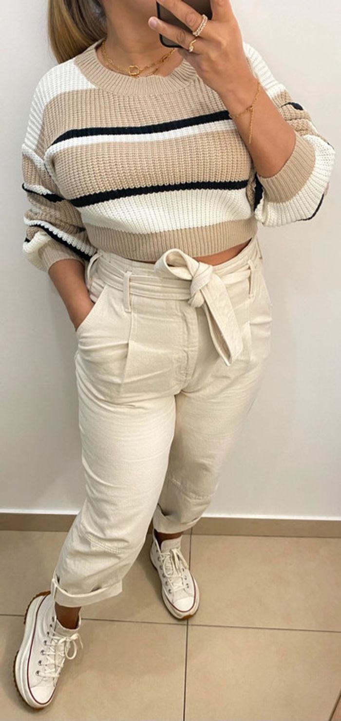 Superbe Pull Court Taille M - photo numéro 4