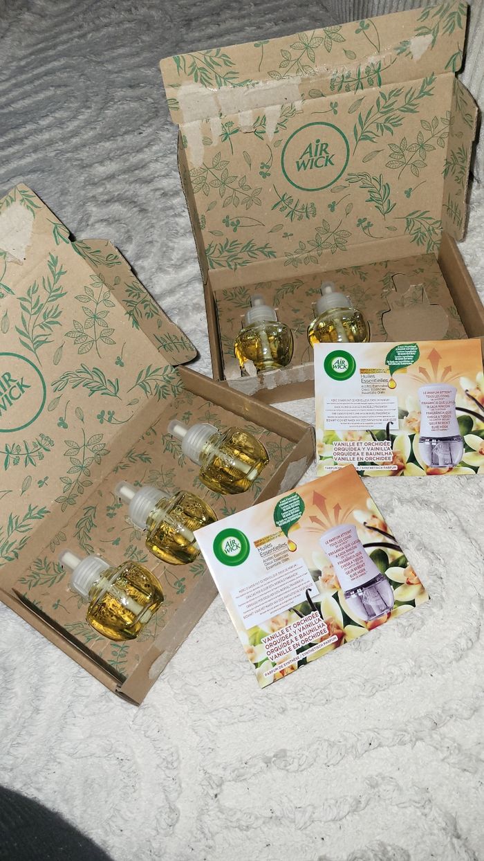 Huile essentielle air wick