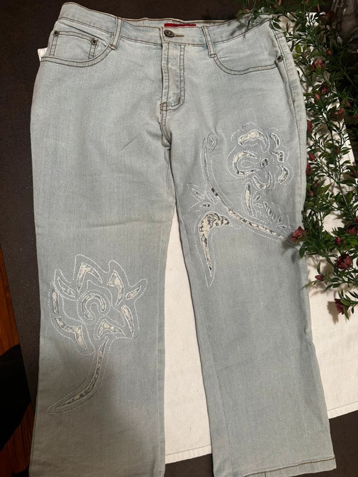 👖 Pantacourt bleu clair – Marque Budy – Taille M 🩵 - photo numéro 2
