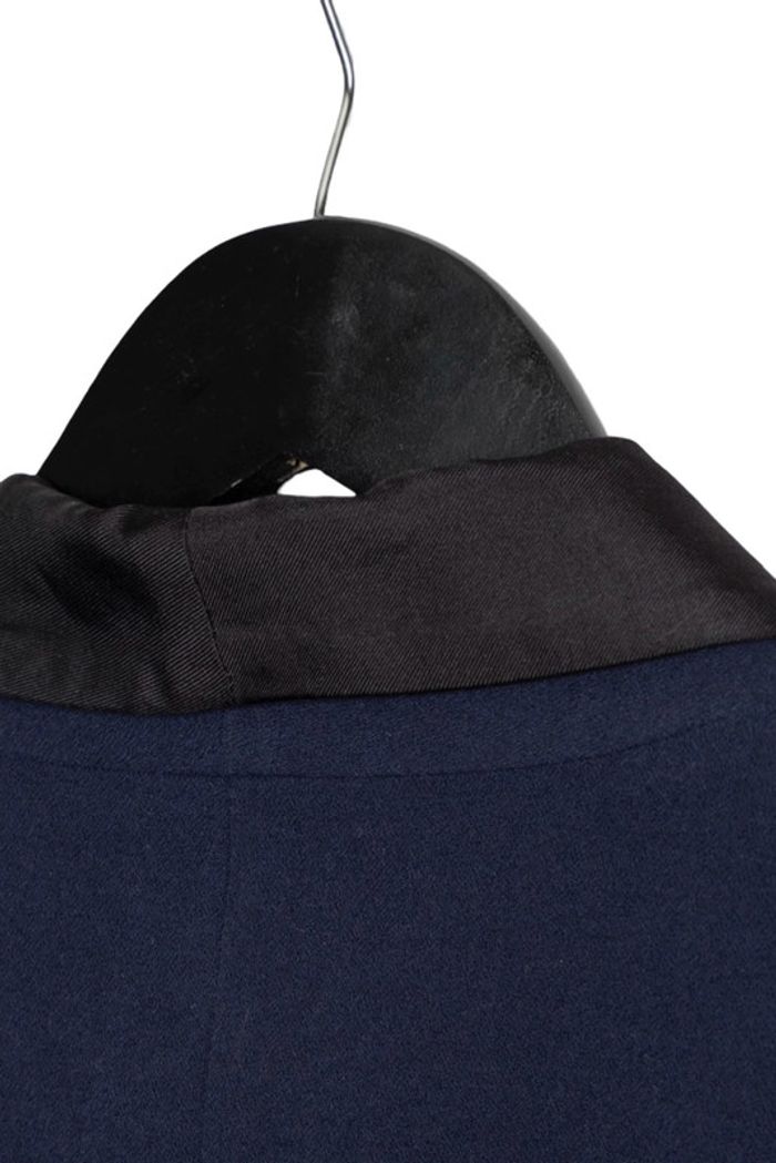 Veste blazer bleu marine Bel Air – Taille S – Pièce unique upcyclée par Tilli Paris - photo numéro 10