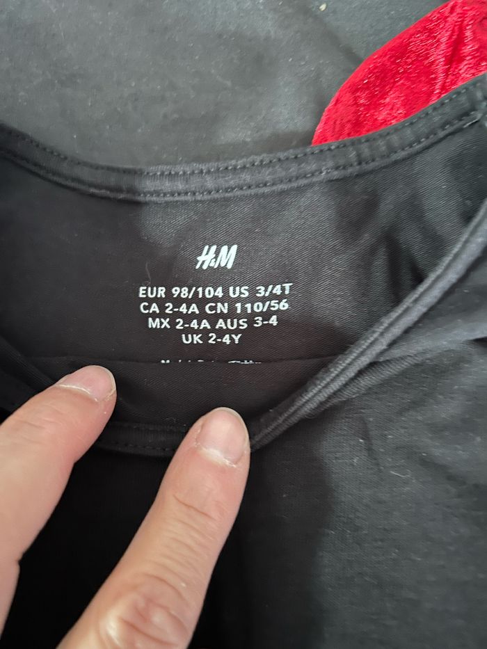 Lot 3 tee shirts manches longues festifs 3 /4 ans - photo numéro 2