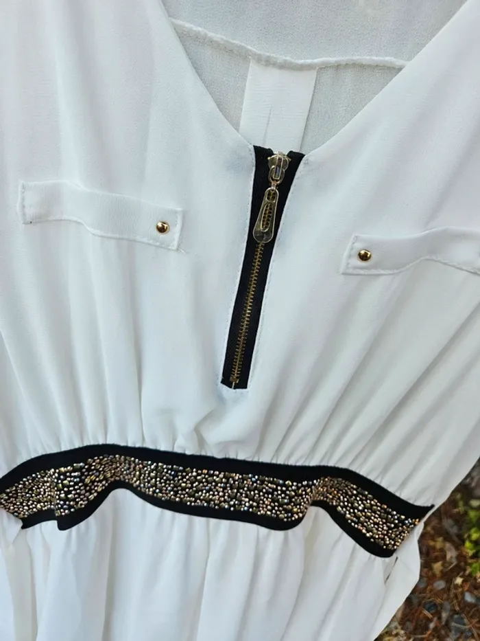 Robe blanche L - photo numéro 2