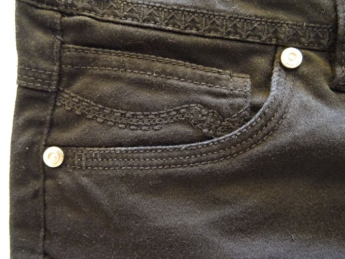 Pantalon droit noir Morgan taille 38 - photo numéro 2