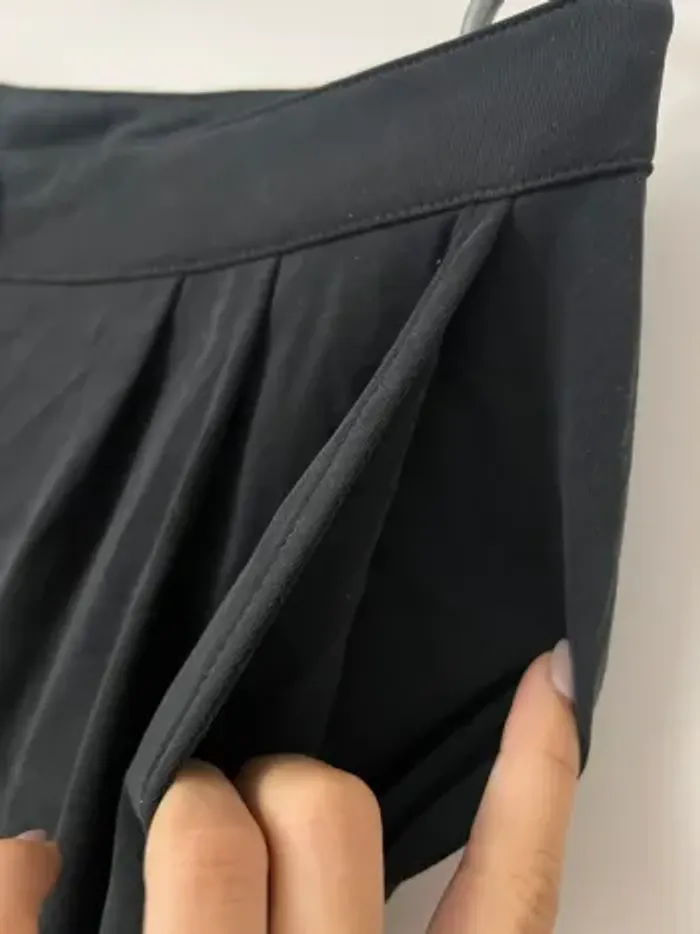 Pantalon fluide noir bouton doré Etam - photo numéro 7
