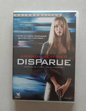 DVD Disparue