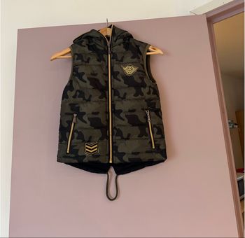 Doudoune sans manche réversible enfant 