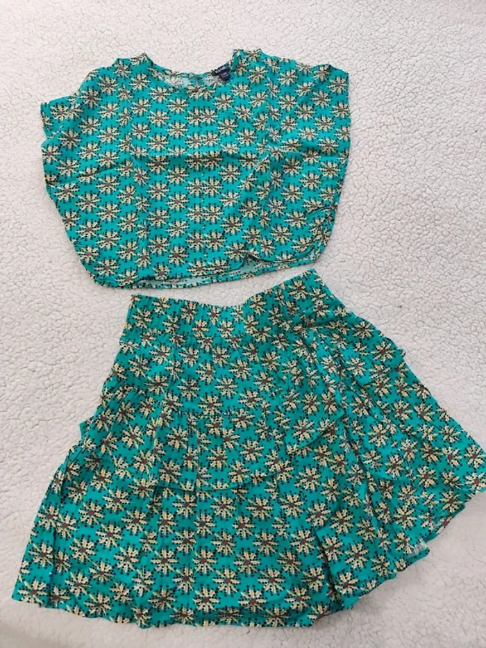 Ensemble Kiabi 8 ans blouse jupe 8 ans - photo numéro 2