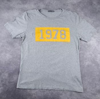 T-shirt Calvin Klein Jeans Gris - Édition 1978 - Taille L - Très bon état