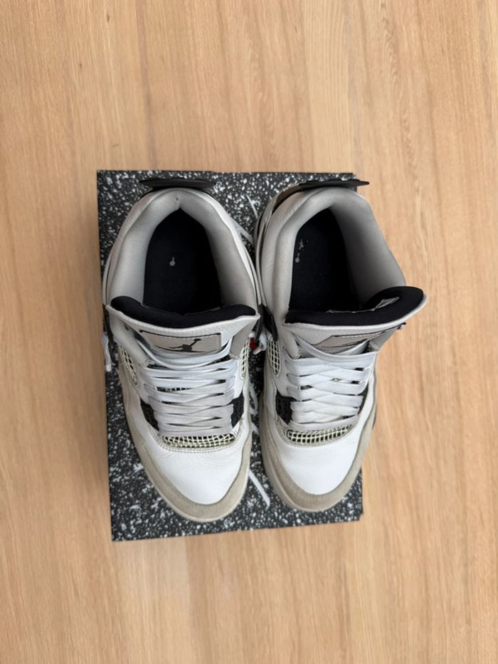 Air Jordan 4 Military Black Noir et Blanche - photo numéro 5