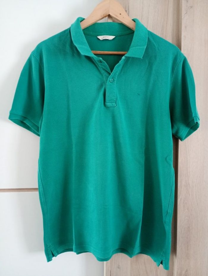 Polo celio homme vert  L
