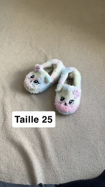 Chausson fille taille 25