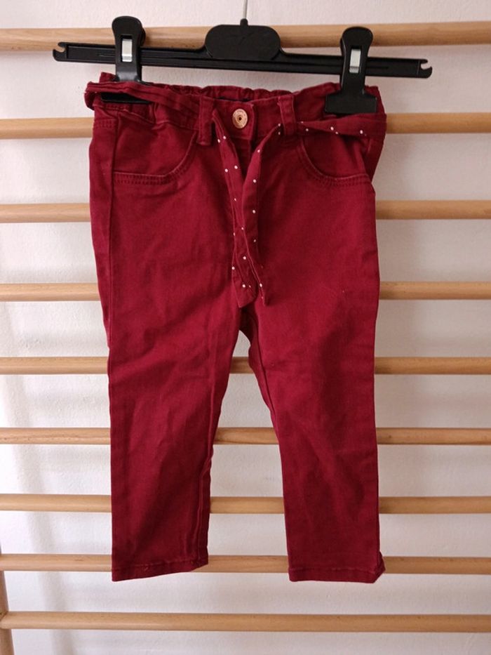 Jeans kiabi bordeaux