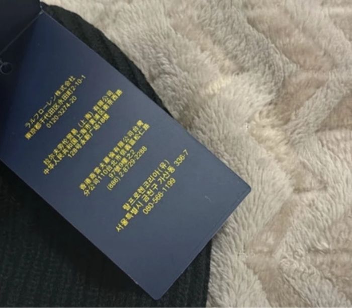 Bonnet Ralph Lauren Noir Neuf avec étiquette - photo numéro 6