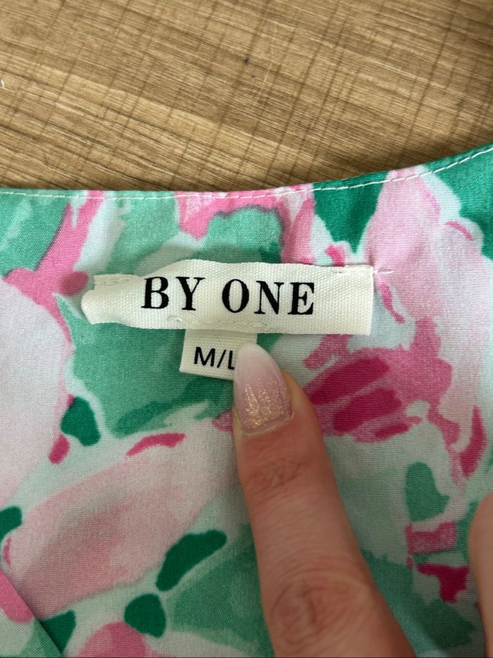 Robe longue imprimée à manches courtes By One taille M/L jamais portée - photo numéro 9