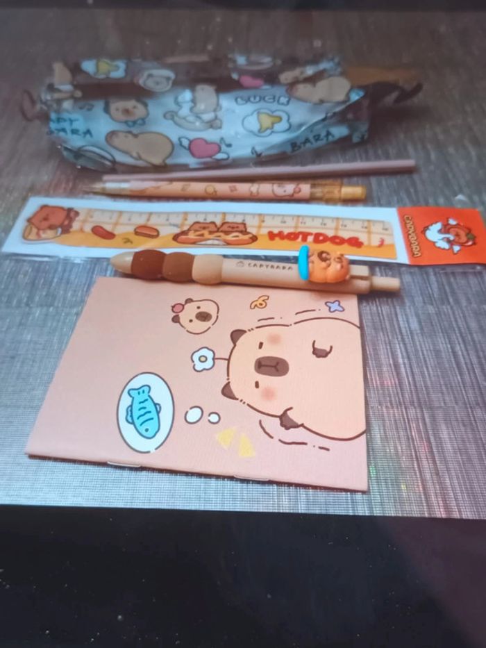 Trousse Capybara et ses accessoires - photo numéro 2