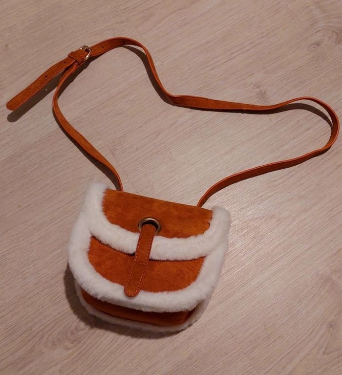 Sac bandoulière fourrure