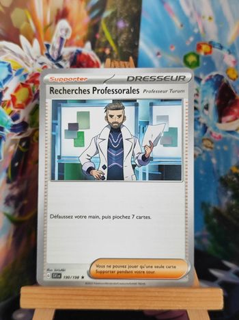 Recherches Professorales Professeur Turum rare (deck) 190/198 écarlate et violet