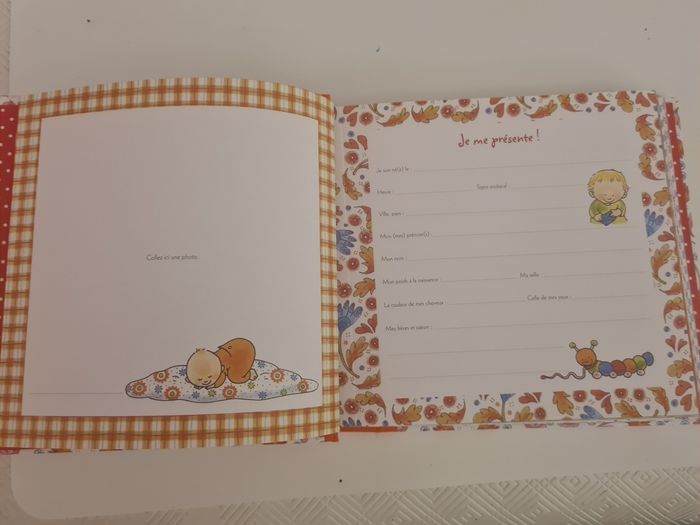 Livre a remplir naissance - photo numéro 2