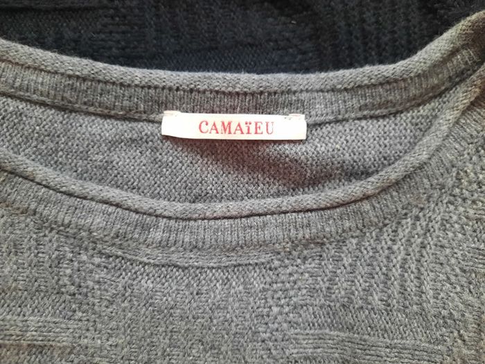 Lot 2 pulls 'Camaieu" taille 2 - photo numéro 2