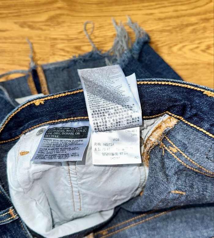Short en jean Levi’s taille 38 - neuf - photo numéro 6