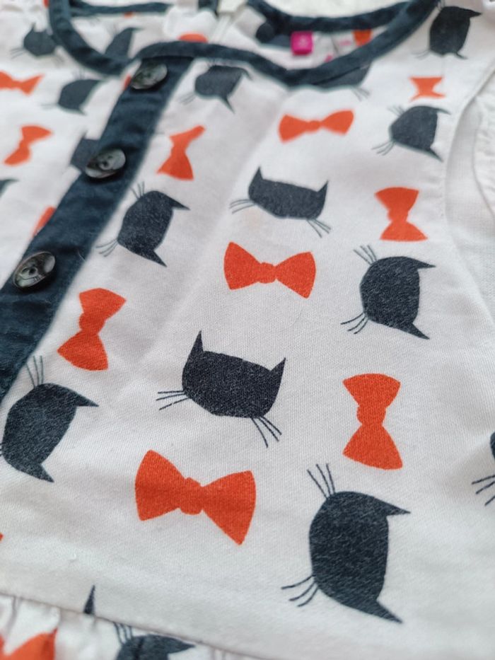 🔸Robe Sans Manches Chat - Orchestra 24 Mois🔸 - photo numéro 4