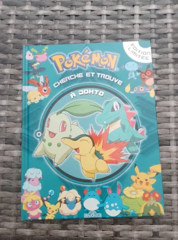 Livre enfant - Cherche et Trouve - Pokémon à Johto