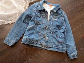 Veste en jean fille 8 ans tape à l'oeil 