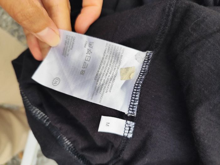 Débardeur haut noir femme taille M C&A avec perles à l'encolure - photo numéro 5