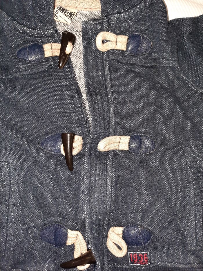 Manteau fin bleu marine - photo numéro 4