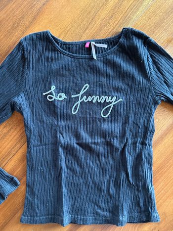 Teeshirt 10 ans fille manches longues so funny orchestra