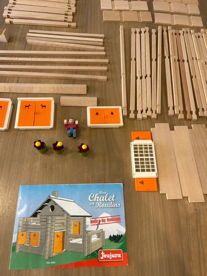 Jeu de construction jeujura 175 pièces - photo numéro 3