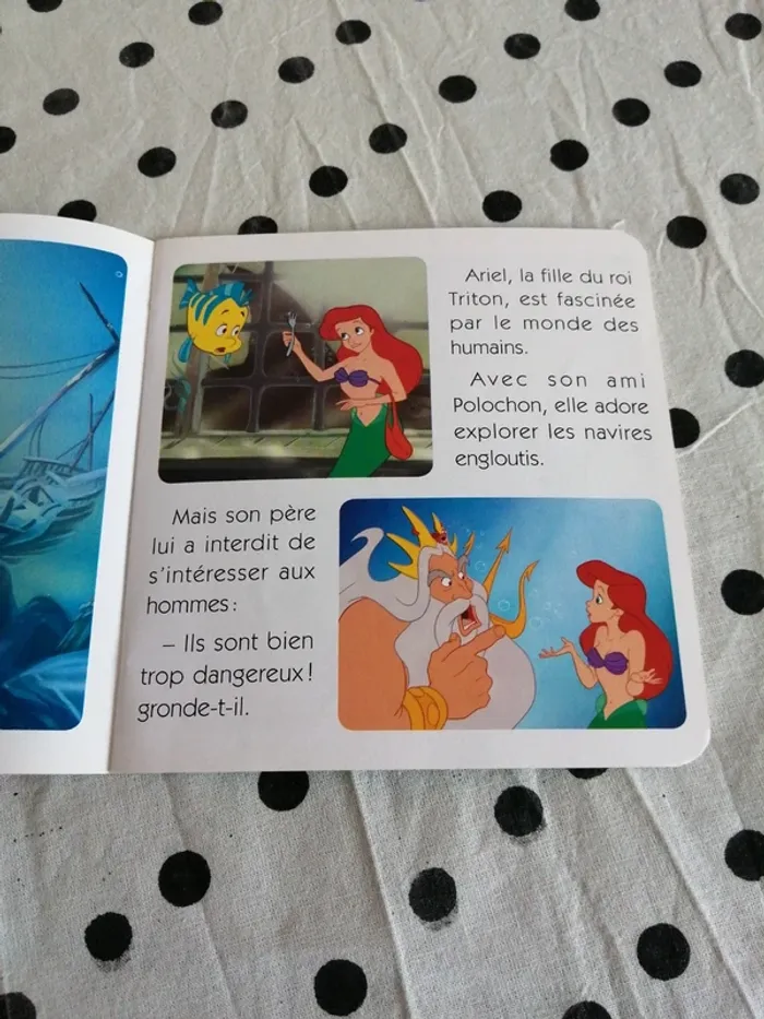 Petit Livre la petit sirène mon histoire du soir - photo numéro 3