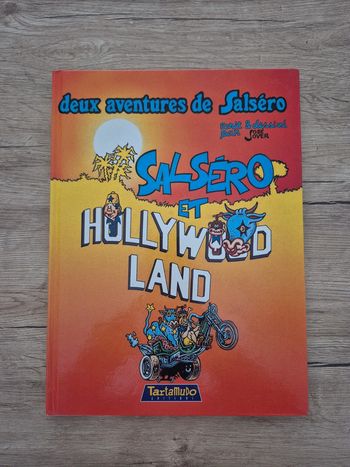 Bande dessinée Salséro et Hollywood land