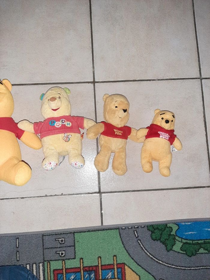 Lot de 5 peluches winnie l'ourson - photo numéro 3