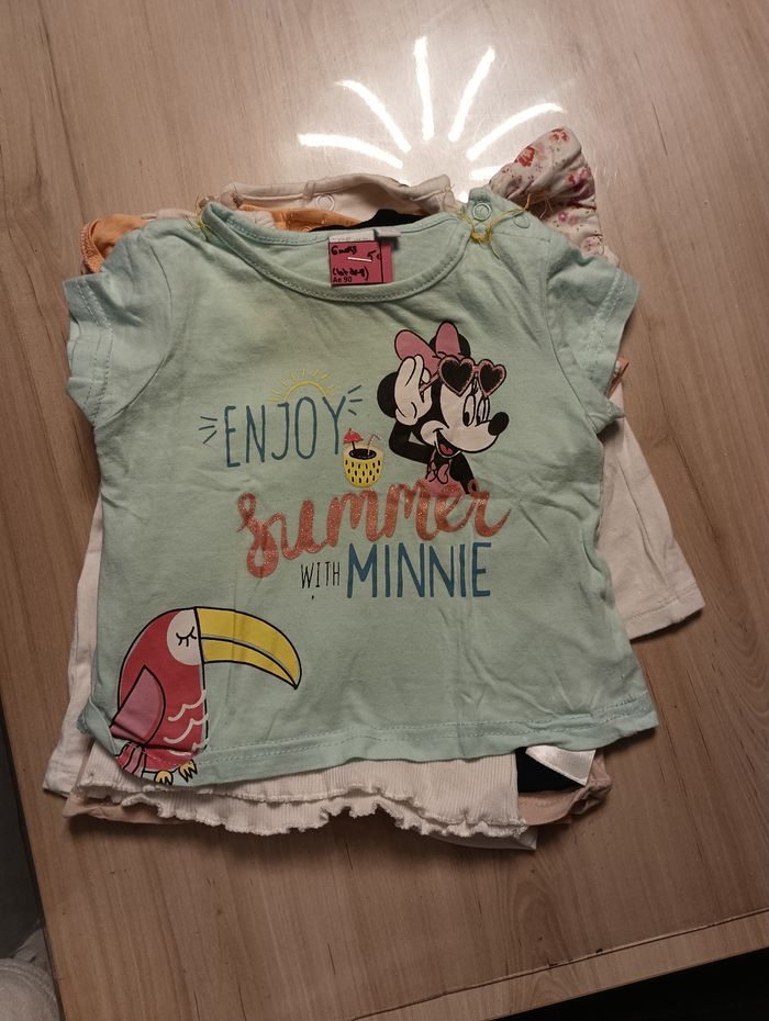 Lot de 8 hauts manche courte